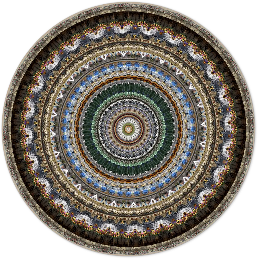 Carpet Urban Mandalas Mexico City